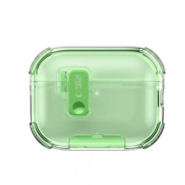 Tech-Protect Bounce Pro puzdro, Apple AirPods Pro 3, zelené