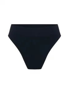 Menštruačné tangá Modibodi Modicomfort Seamless Hi Waist Thong Light Black (MTMMSHWTLB) S