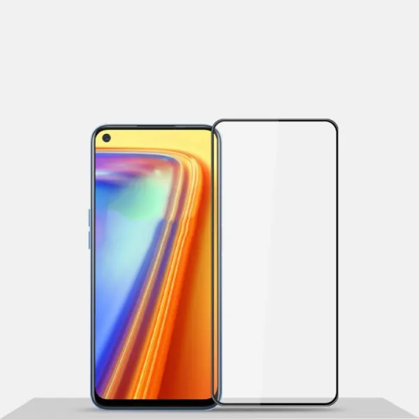 3D tvrdené sklo Realme 7 čierne
