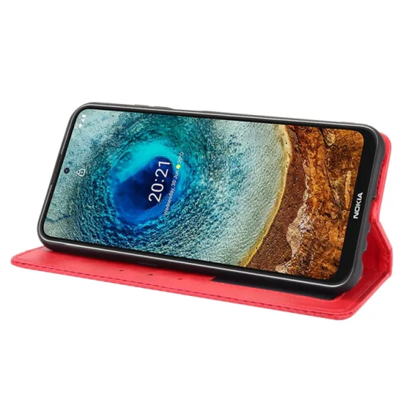 BUSINESS Peňaženkový kryt Nokia X10 / X20 červený