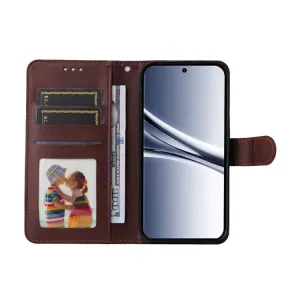 ENKAY PREMIUM SET Peňaženkové puzdro a hydrogélová fólia Xiaomi Redmi Note 15 / Redmi Note 15 5G / POCO M8 5G hnedé