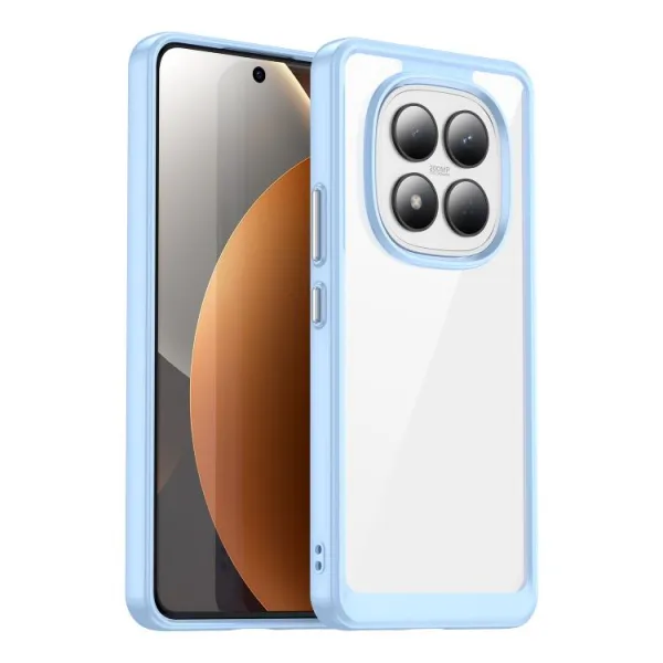 CRYSTAL Ochranný kryt pre Xiaomi Redmi Note 15 Pro modrý