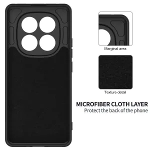 RUBBER Ochranný obal pre Xiaomi Redmi Note 15 Pro+ 5G / POCO M8 Pro 5G čierny