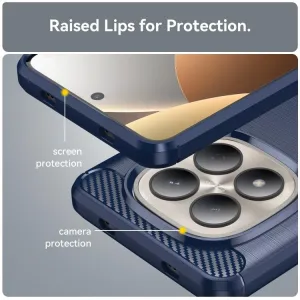 FLEXI TPU Ochranný obal Xiaomi Redmi Note 15 Pro modrý