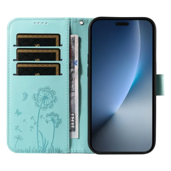 ART DANDELION Peňaženkové puzdro pre Honor Magic8 Pro mentolové