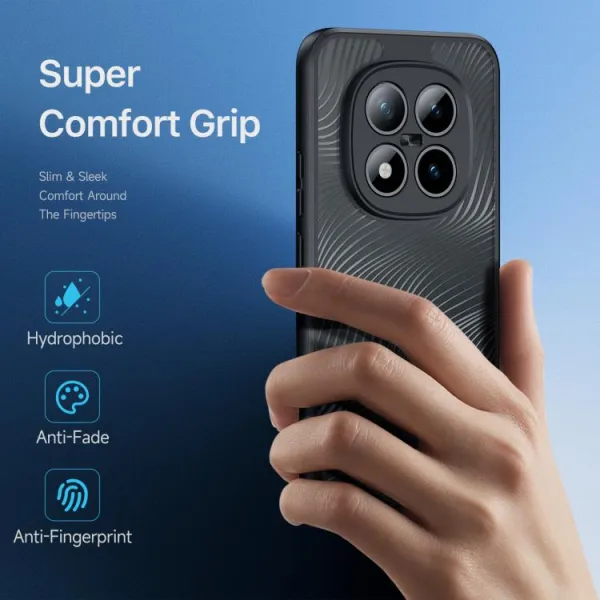 DUX AIMO Ochranný obal pre Xiaomi Redmi Note 15 Pro+ 5G / POCO M8 Pro 5G čierny