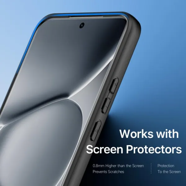 DUX AIMO Ochranný obal pre Xiaomi Redmi Note 15 Pro+ 5G / POCO M8 Pro 5G čierny