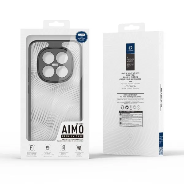 DUX AIMO Ochranný obal pre Xiaomi Redmi Note 15 Pro+ 5G / POCO M8 Pro 5G čierny