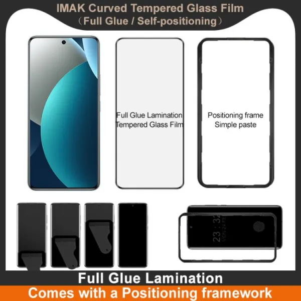 IMAK 3D Tvrdené ochranné sklo pre Xiaomi Redmi Note 15 Pro