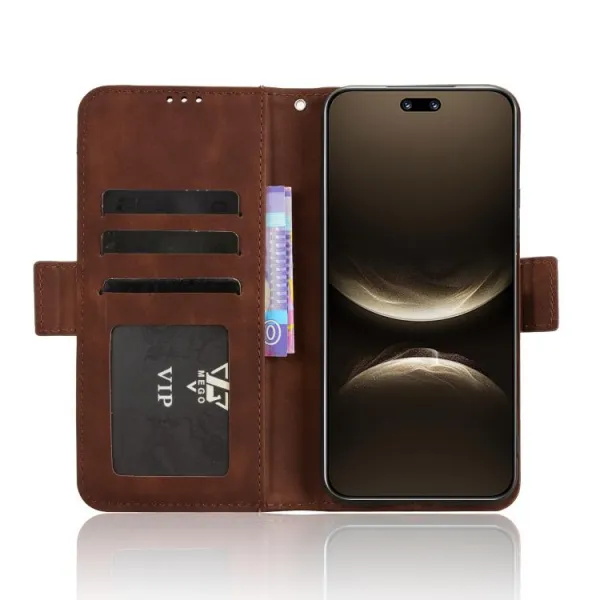SLOT Peňaženkový obal pre Huawei Nova 14 Pro hnedý
