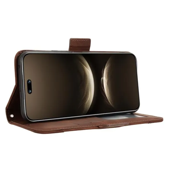 SLOT Peňaženkový obal pre Huawei Nova 14 Pro hnedý