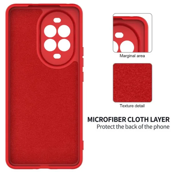 RUBBER Ochranný obal pre Huawei Nova 14 Pro červený