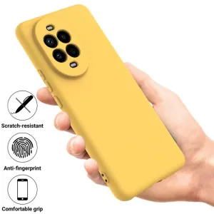 RUBBER Ochranný obal pre Huawei Nova 14 Pro žltý