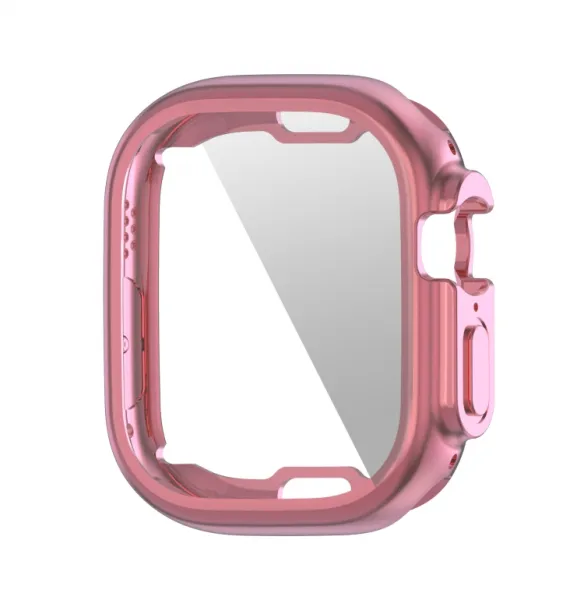 TPU FULL COVER Kryt pre Apple Watch Ultra 1 / 2 / 3 49mm ružový
