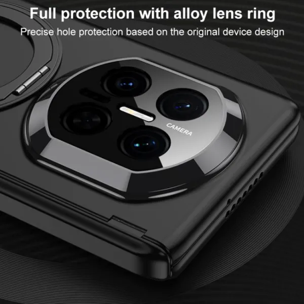 GKK ROTATE Ochranný obal so stojanom Huawei Mate X7 strieborný