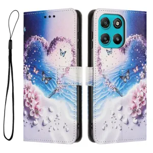 ART Peňaženkový kryt pre Motorola Moto G57 Power LOVE BUTTERFLY