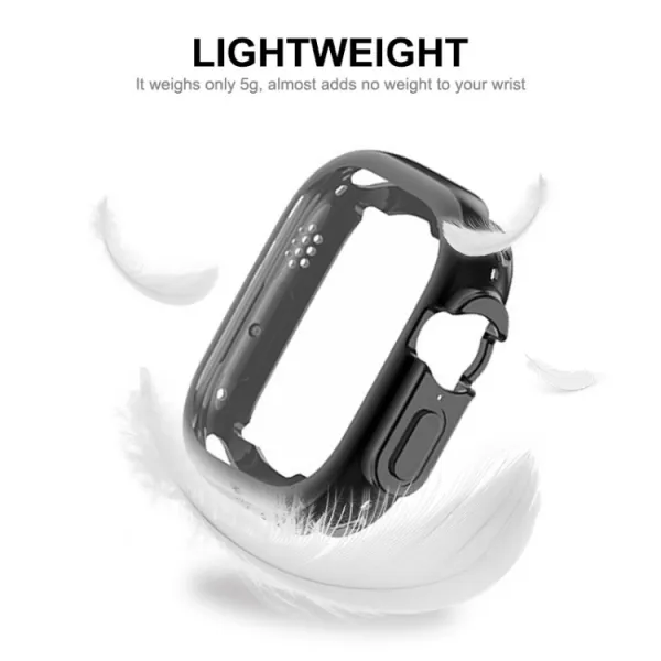 TPU FULL COVER Kryt pre Apple Watch Ultra 1 / 2 / 3 49mm modrý