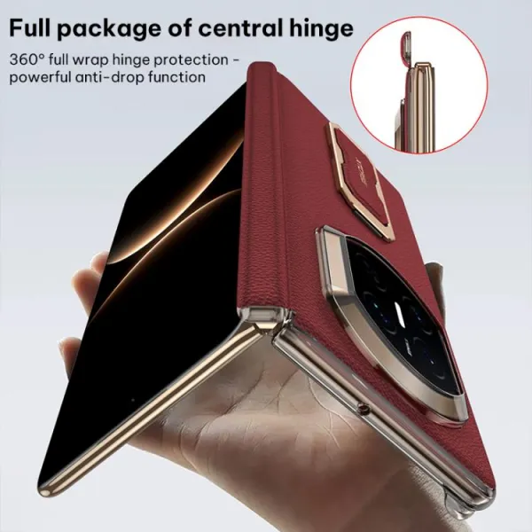 GKK XTCASE Ochranný kryt s držiakom Huawei Mate X7 čierny