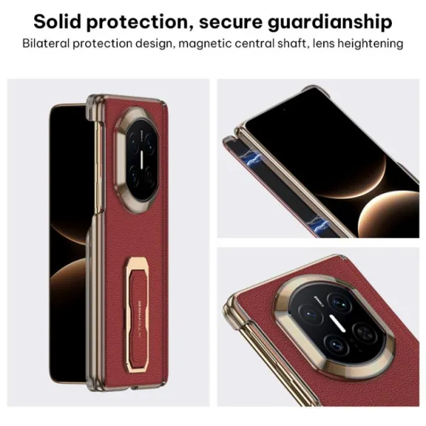 GKK XTCASE Ochranný kryt s držiakom Huawei Mate X7 čierny