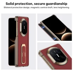 GKK XTCASE Ochranný kryt s držiakom Huawei Mate X7 čierny