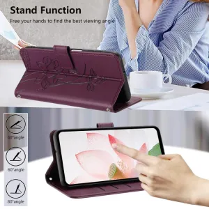 ART LOTUS Peňaženkové puzdro pre Motorola Moto G57 Power bordové