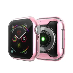 TPU FULL COVER Kryt pre Apple Watch 6 / SE / 5 / 4 (44mm)  ružový