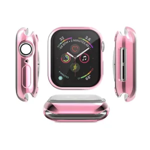 TPU FULL COVER Kryt pre Apple Watch 6 / SE / 5 / 4 (44mm)  ružový