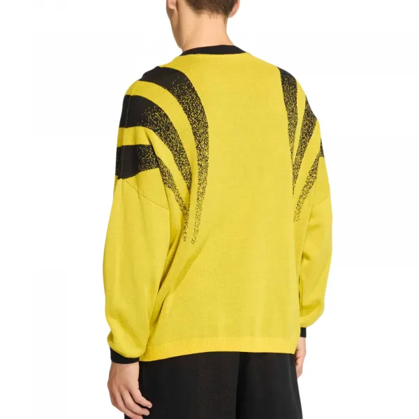adidas Santiago Loose Fully Fashion Knit Jersey "Eqt Yellow" (KD2287)