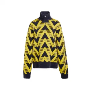 adidas Knitted Half-Zip Sweater W "Eqt Yellow" (KC6532)