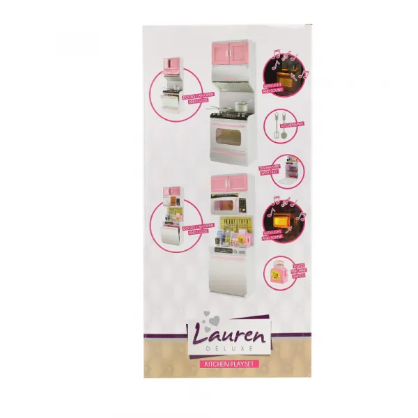 Kuchyňa malá so svetlom a zvukom LAUREN-Toi Toys