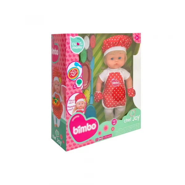 Bábika šéfkuchár JOY 35cm-SBELLETTI