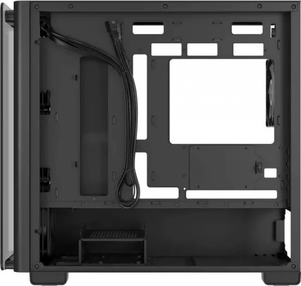 ASUS case A23 PLUS TG ARGB, Mini Tower, průhledná bočnice, 4x120mm ARGB Fan, černá