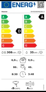 Hoover BH4S696M6DB9-S + BENEFIT
