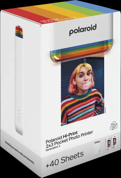 Polaroid Hi-Print Gen 2 E-box White