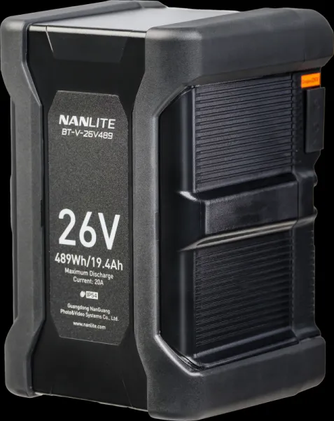 Nanlite battery V-mount 26V 489WH
