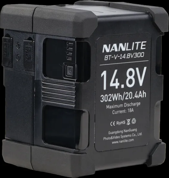 Nanlite battery V-mount 14.8V 300WH