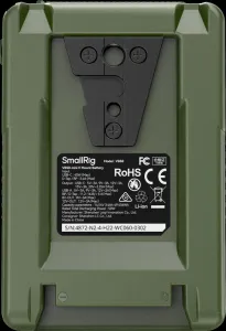 Batéria SmallRig 4872 V-Mount Mini VB50 (zelená)