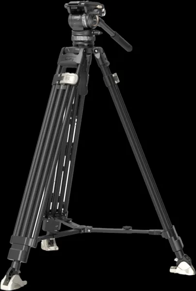 SmallRig 4465 Pro Video Carbon Tripod Kit with Fluid Head AD-Pro8