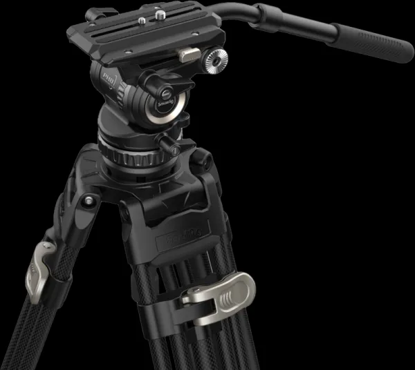 SmallRig 4465 Pro Video Carbon Tripod Kit with Fluid Head AD-Pro8