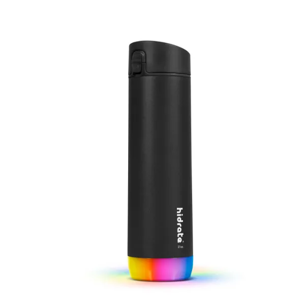HidrateSpark – nerezová múdra fľaša, 620 ml, Bluetooth tracker, ružová HI-006-015
