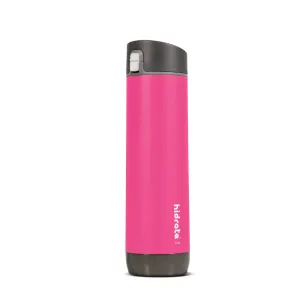 HidrateSpark – nerezová múdra fľaša, 620 ml, Bluetooth tracker, ružová HI-006-015