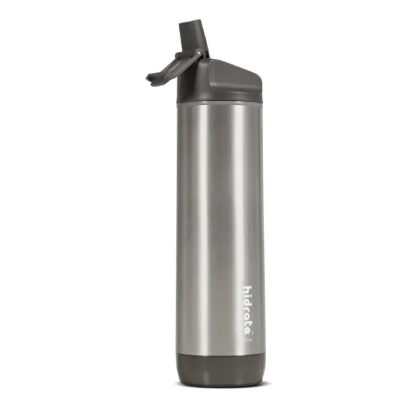 HidrateSpark – nerezová múdra fľaša so slamkou, 620 ml, Bluetooth tracker, nerezová HI-007-011