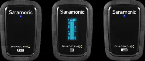 Saramonic Blink 500 ProX B2R 2,4 GHz dvojkanálový bezdrôtový mikrofónový systém s nabíjacím puzdrom
