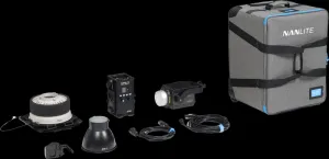 Súprava Nanlite Forza 300B II Bicolor & Nanlite FL-20G v kufríku na vozík