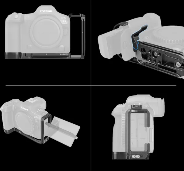 SmallRig 4983 montážna doska v tvare L pre Canon EOS R5 Mark II