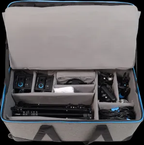 Nanlite PavoSlim 60B & Forza 60B II SADA 60B x2 + Forza 60BII - 3-svietidlá so stojanom na svetlo