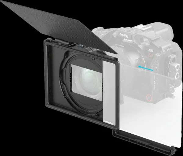 SmallRig 4409 Lite Matte Box s nastaviteľnou svorkou