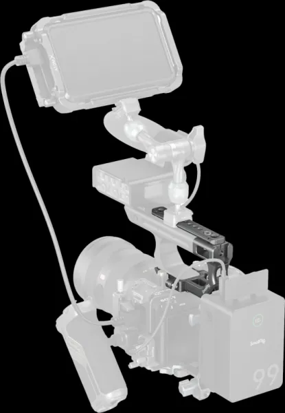 Sada predlžovacích montážnych platní SmallRig 4830 pre rukoväť Sony FX3 / FX30 XLR