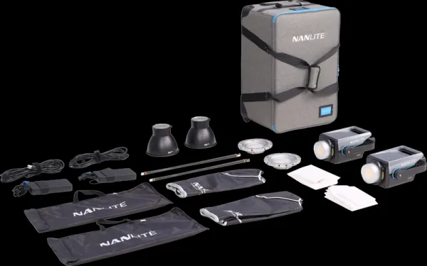 Súprava kufra Nanlite FC-300B s 2 svetlami