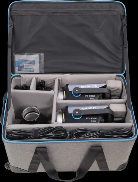 Súprava kufra Nanlite FC-300B s 2 svetlami